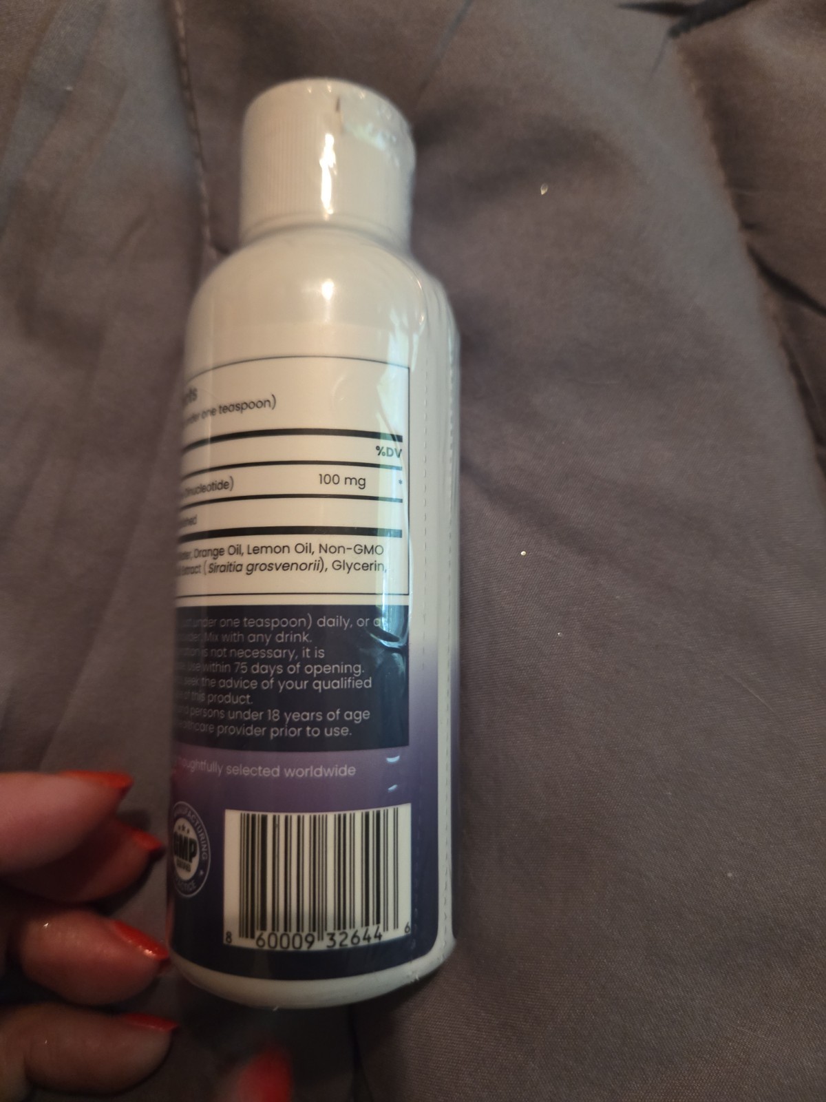 Rho Nutrition Liposomal NAD+ Liquid Antioxidant 4 fl oz 120 ml EXP 11/2027 NEW