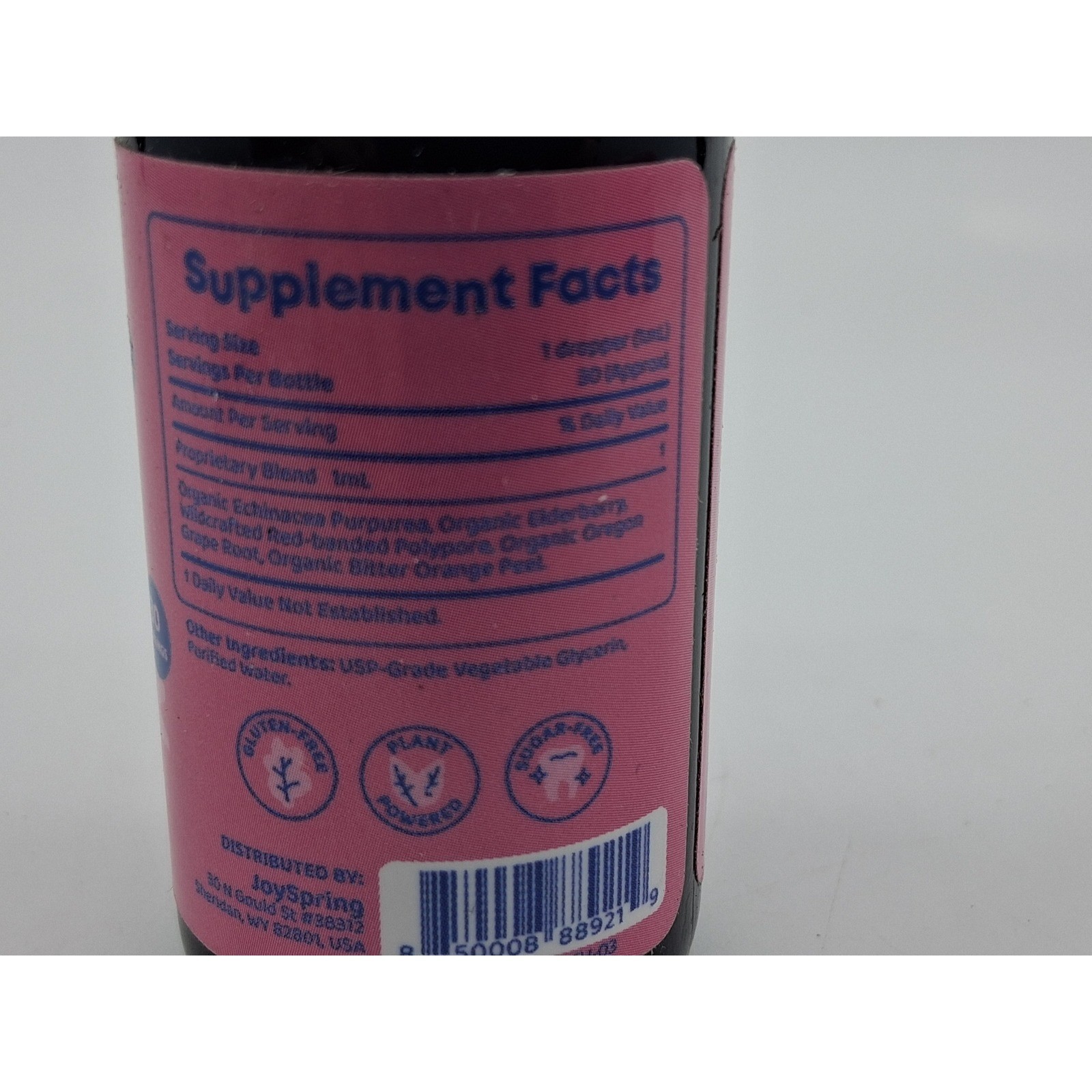 Joyspring Immune boost – Echinacea formula, 30 servings SEALED, BB 1/2027