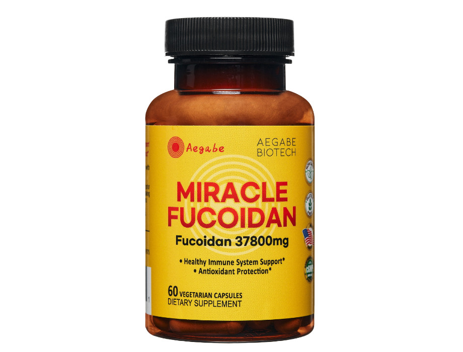 Aegabe Miracle Fucoidan,Helps with post-surgery recovery and boosts immunity