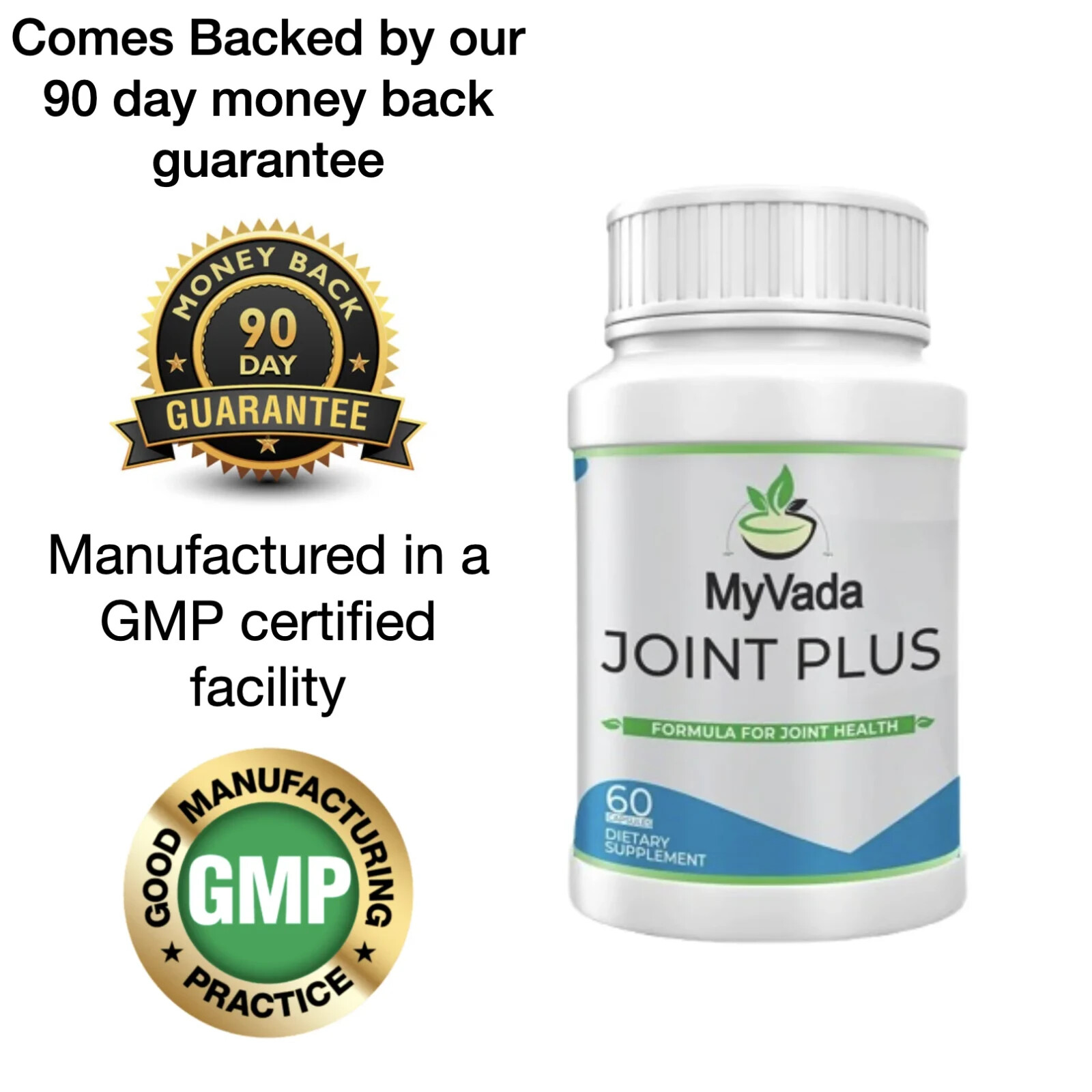 MyVada Joint Plus – Ayurvedic Herbal Organic Herbal Joint Health Supplement