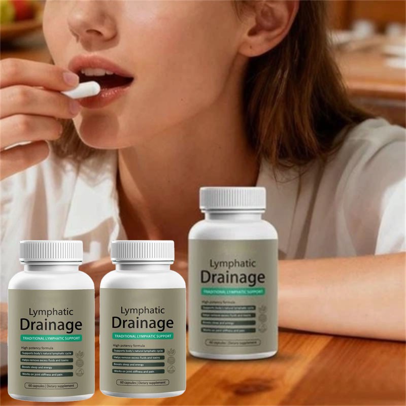 3Pack Drainage Lymphatic Capsules- Supports Cellulite Reduction, 180 Capsule