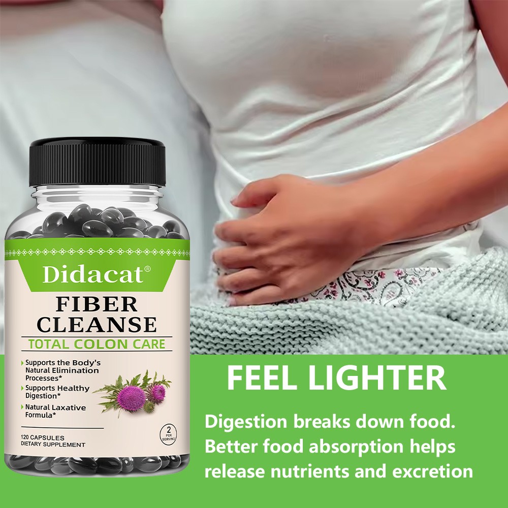 Natural Fiber Supplement total Colon care with Psyllium Husk Cleanse 30to120caps