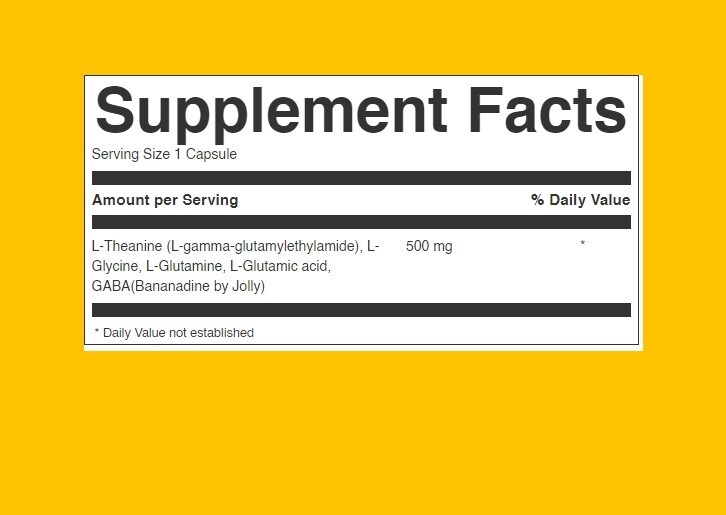 L-Theanine + Amino acid blend (20ct) Mood & stress support supplement
