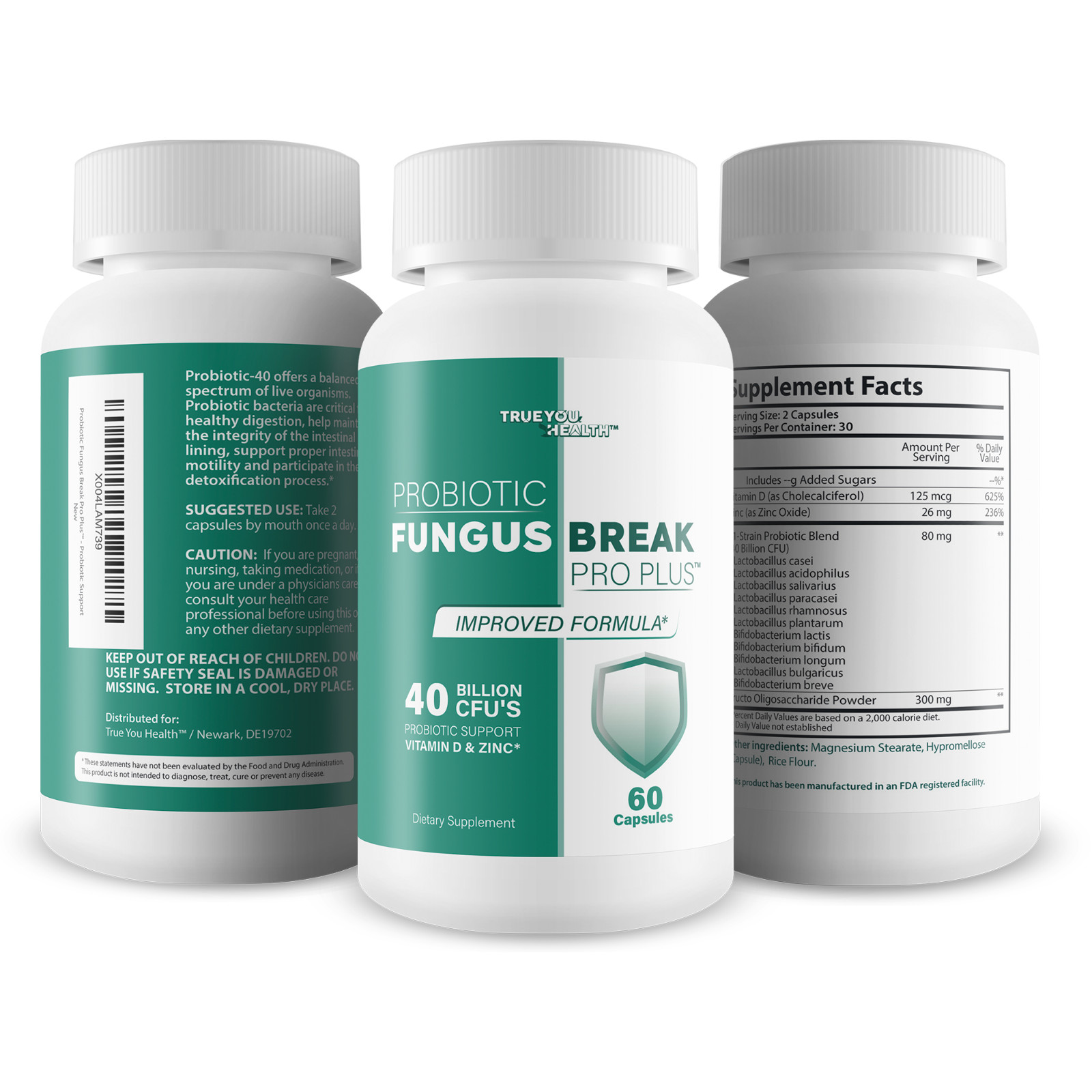 Probiotic Fungus Break Pro Plus – Improved Formula