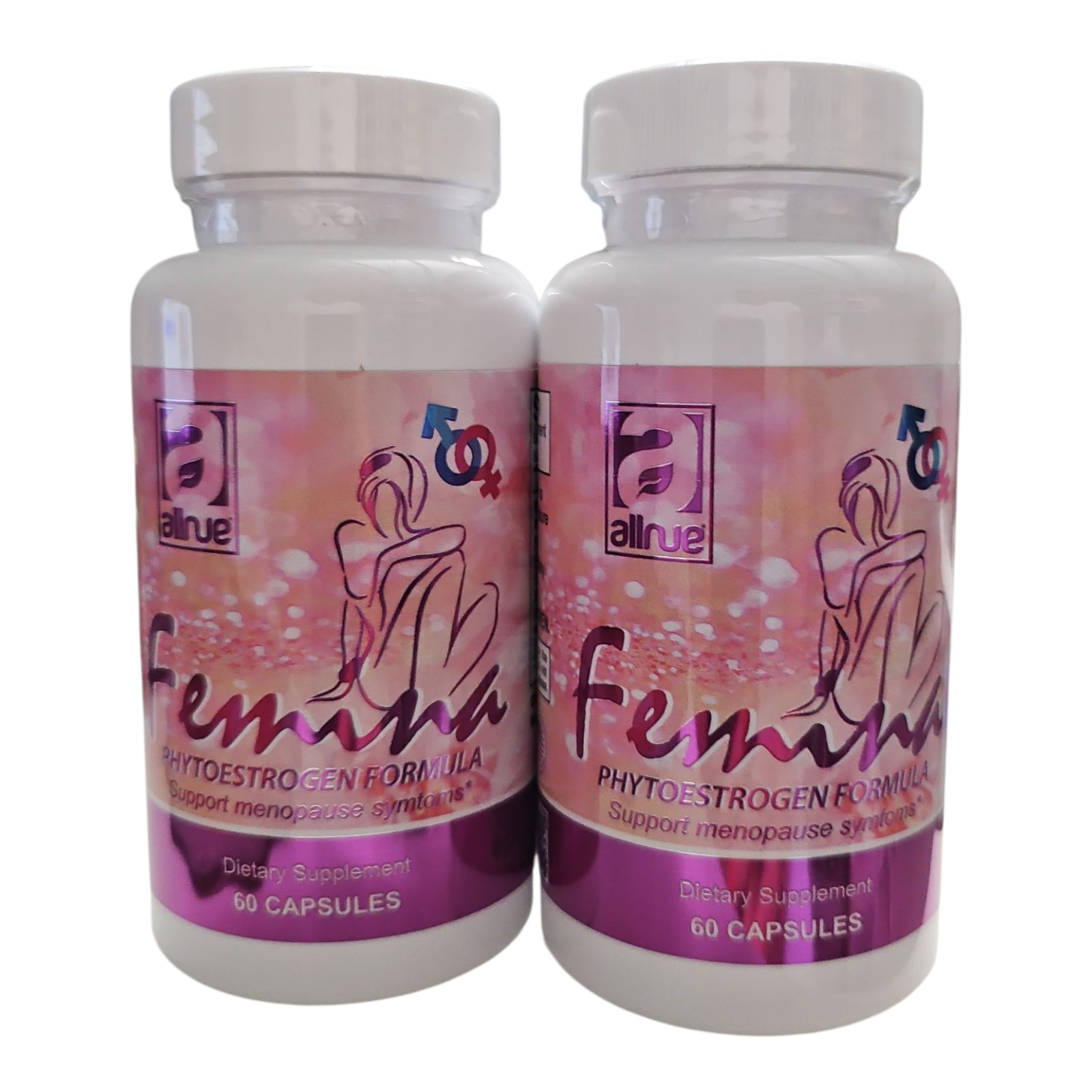 Femina Phytoestrogen Formula – Herbal Menopause Support Supplement 120 Capsules