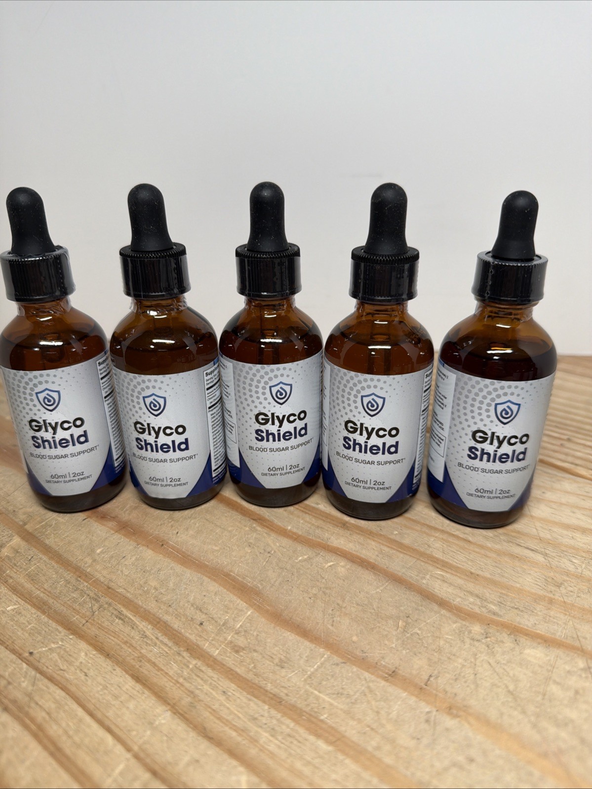 (5 Pack) Glyco Shield Blood Support Drops Advanced Vitamin Supplement