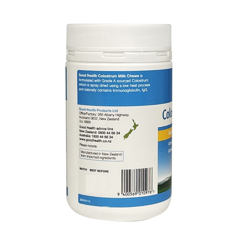 Colostrum Chewable Vanilla Tablets (150 Count) – 3 Pack