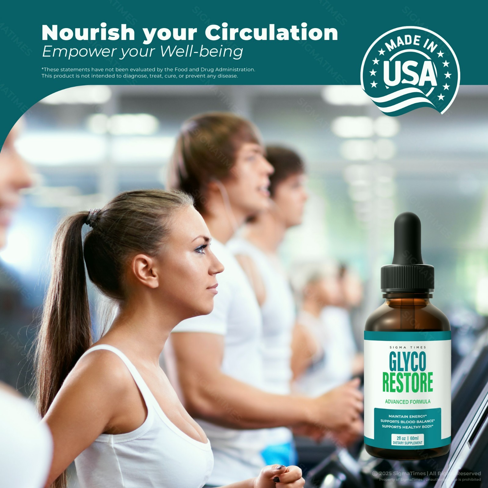 Glyco Restore Drops – Official GlycoRestore Formula for Blood Health (30 servs.)