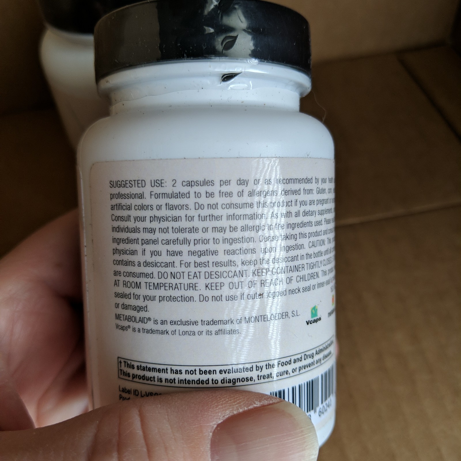 2 Veracity Metabolism Ignite Helps to Reduce Appetite 60 Caps EXP 1/27 Sealed