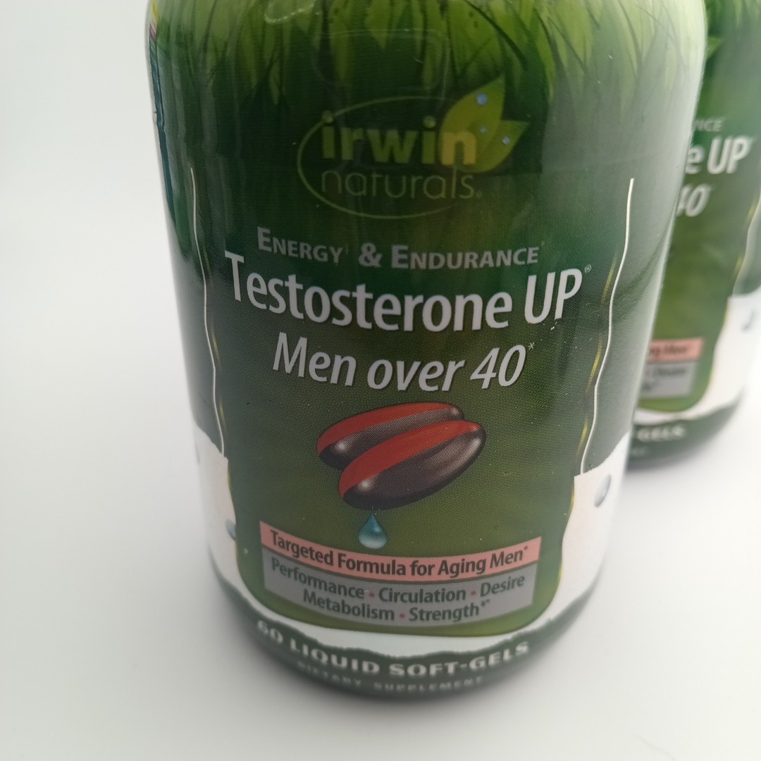 2 Irwin Naturals Testosterone UP with LJ100 Longjack 60 Soft-Gels Each Exp 10/26
