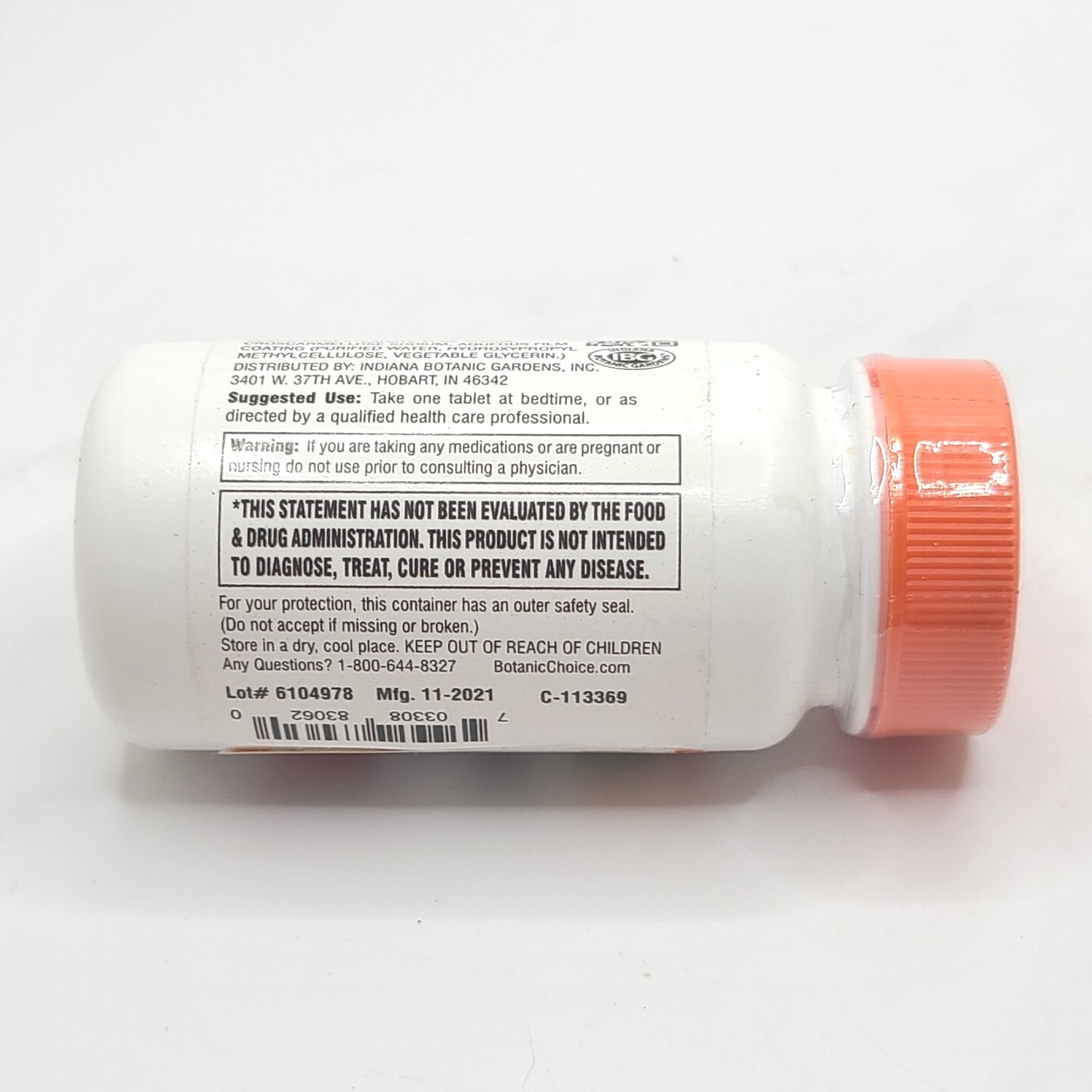Botanic Choice Melatonin 5mg | Natural Sleep Support | 90 Tablets | New & Sealed