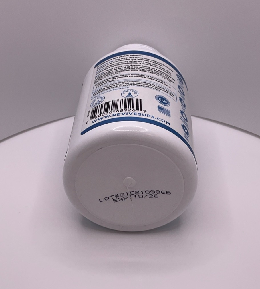 Revive MD Lipid Supplement Supports Healthy Cholesterol Levels Sealed Exp 10/26