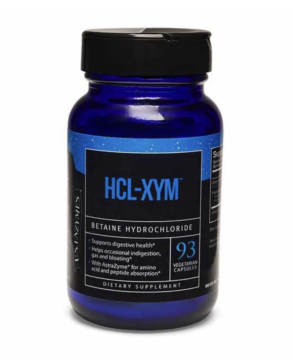 HCL-XYM Digestive Supplement 93 Capsules
