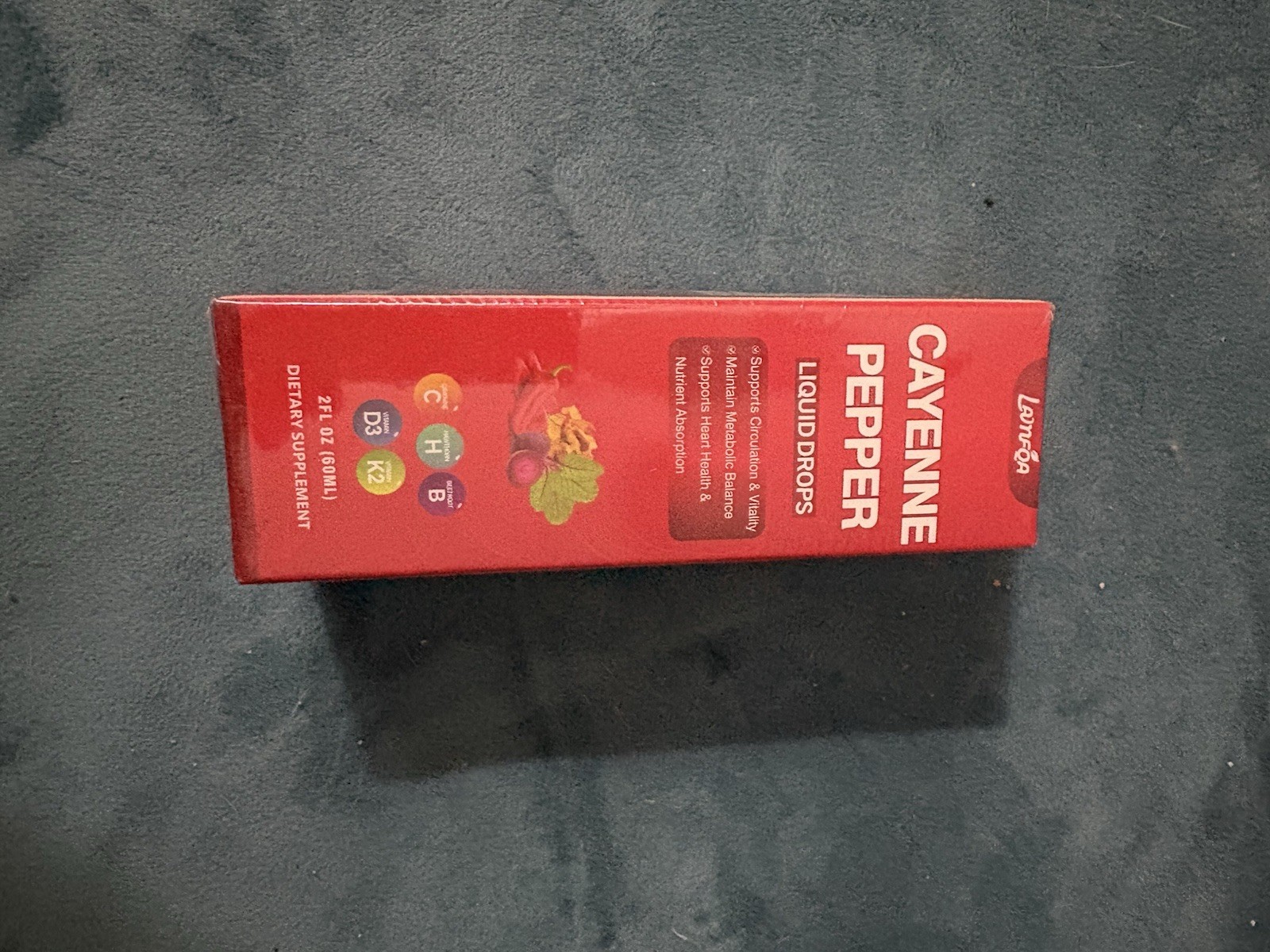 Lemme Cayenne Pepper Liquid Drops Dietary Supplement Heart Health 2 fl oz Vegan