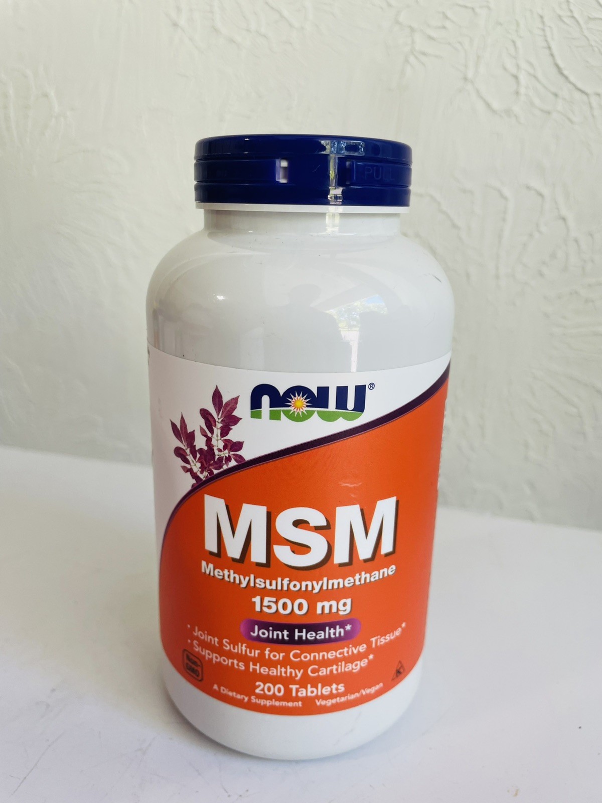 NOW FOODS MSM 1500 mg 200 Tablets