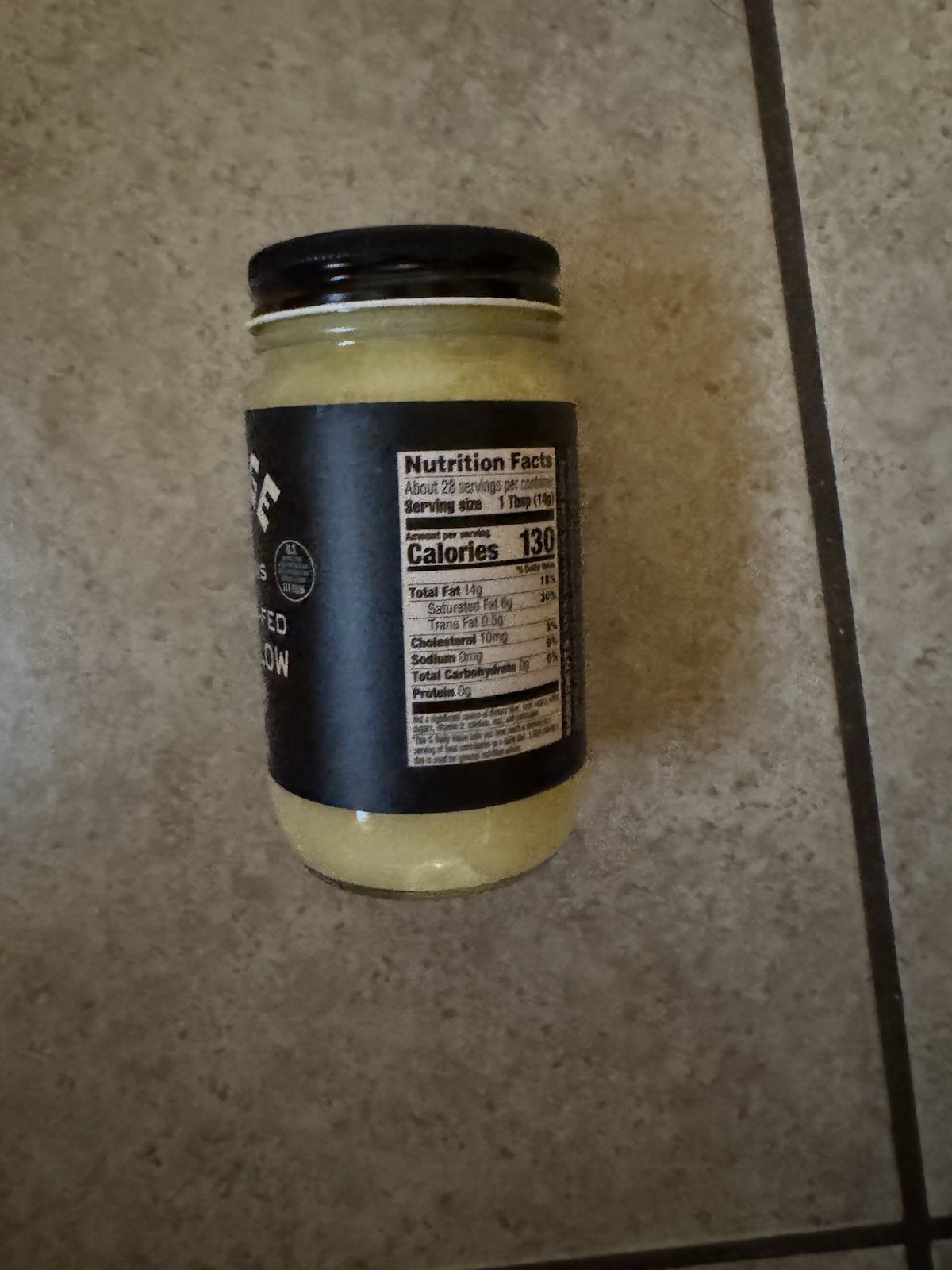 Lineage Provisions Grass Fed Beef Tallow 3 Pack 14oz Each
