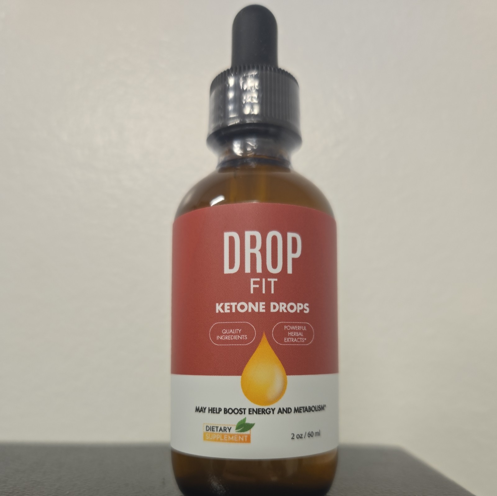 (1 Pack) Drop Fit Advanced Keto Drops Health & Fitness Supplement 30 Servings