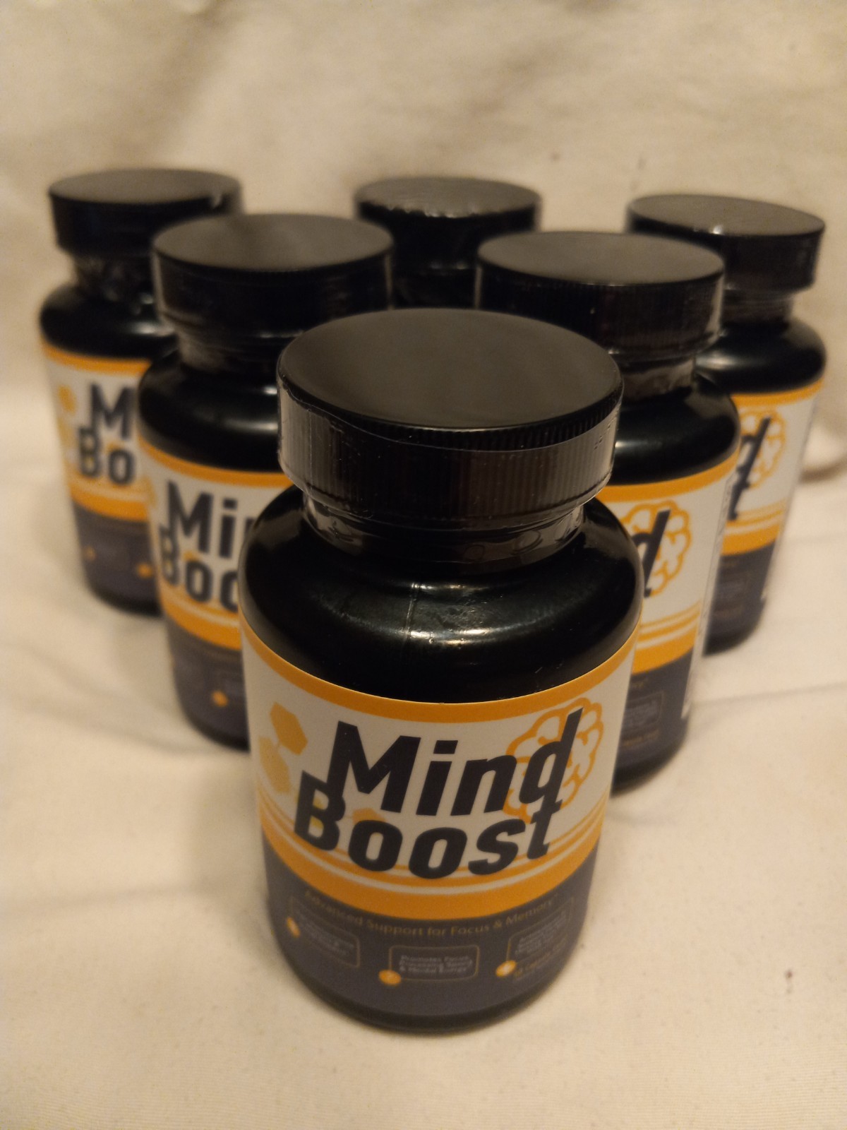 Mind Boost Pills,for Clarity Memory & Focus six pack total 360 capsules
