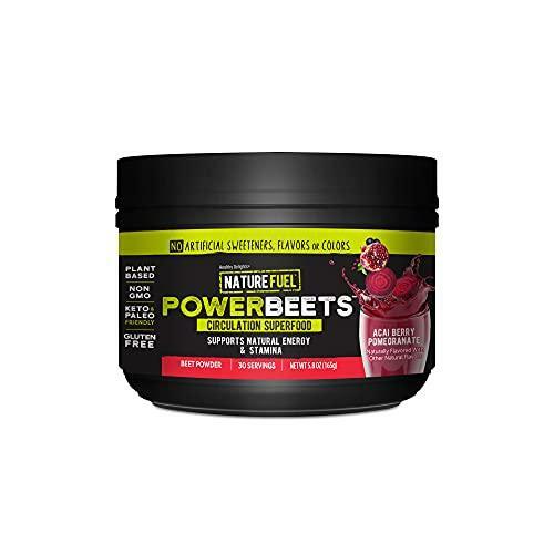 Nature Fuel Power Beets – Super Concentrated Non-GMO Beet Juice Powder –
