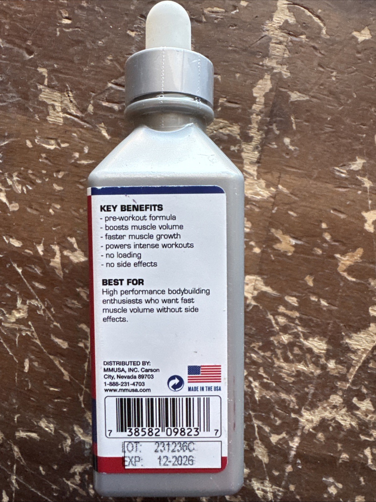 MM USA Pre-Workout for Bodybuilding – Cherry – Exp 12/2026