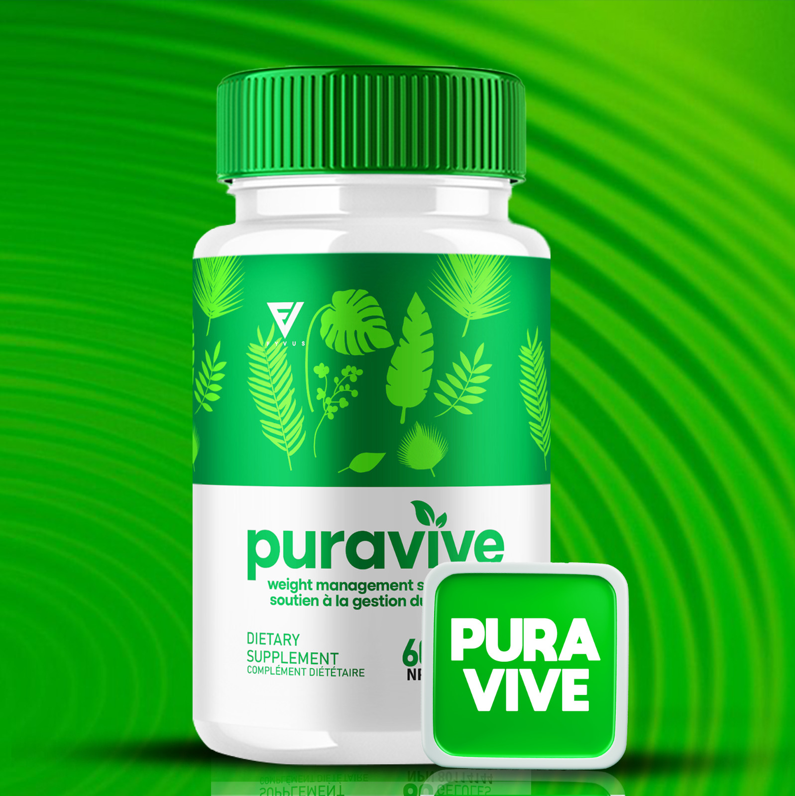 (3 Pack) Puravive Weight Loss Support Supplement Pills Reviews (180 Capsules)