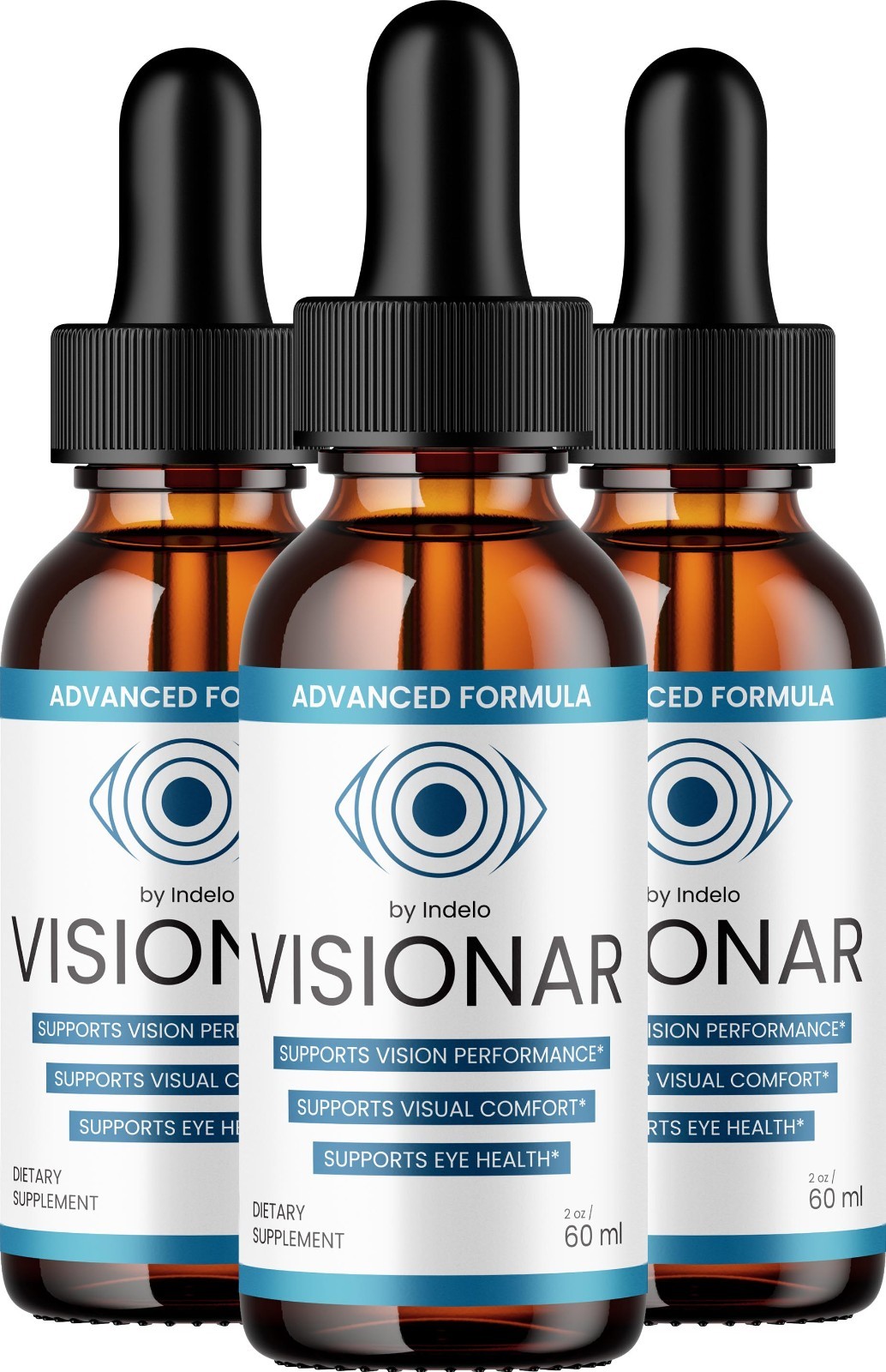 (3 Pack) Visionar Drop Eye Support Supplement – Liquid Vitamins Healthy Vision