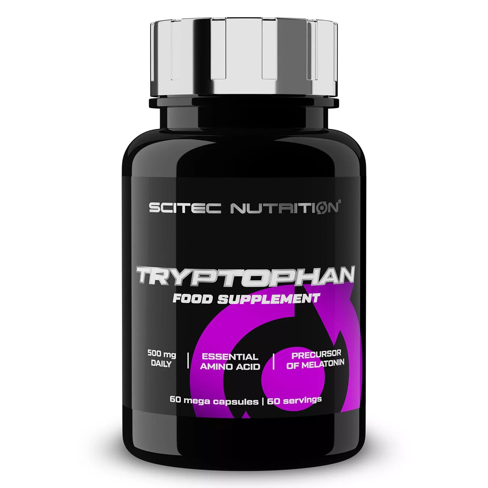 TRYPTOPHAN – 60-180 Capsules – Best Serotonin Boost Good Mood Appetite Blocker