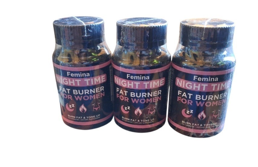 Femina Night Time Capsules Femina NightTime Formula 3 Pack 180 Capsules Total!!
