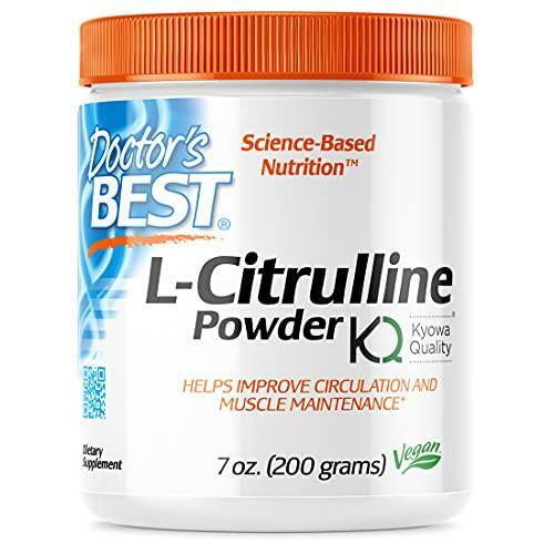 Doctor’s Best L-Citrulline, Non-GMO, Vegan, Gluten Free, Soy Free, 200g