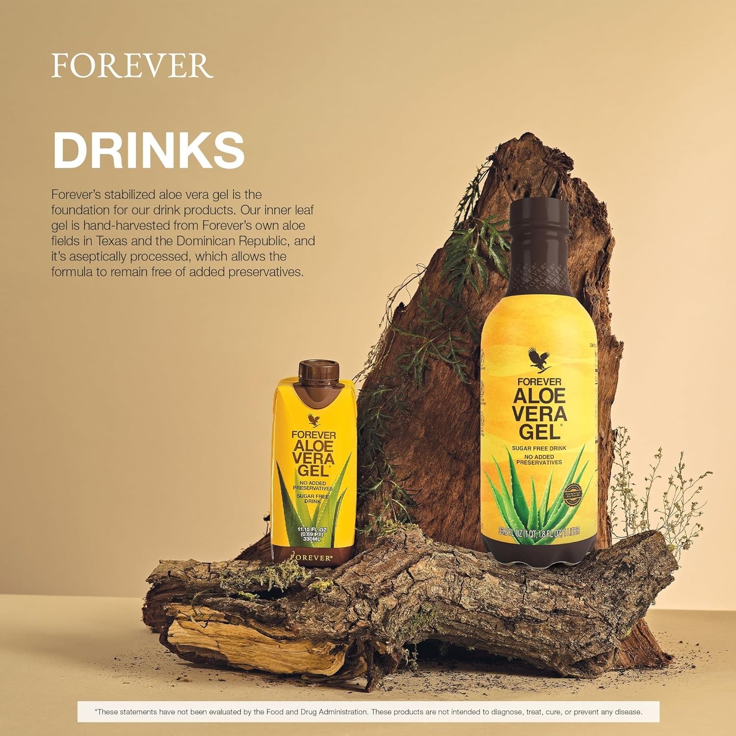 Forever Aloe Vera Gel 99.7% Pure Inner Leaf 11.15 oz 6pk Free Shipping Exp:07/27