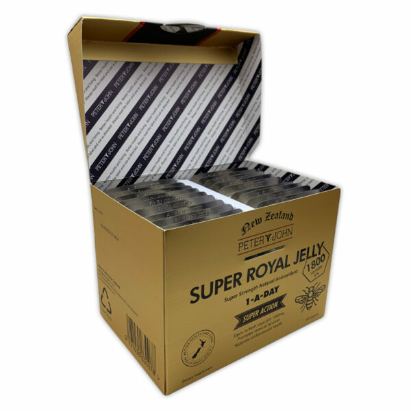 Peter & John New Zealand one a day Super Royal Jelly 1800mg 200 capsules