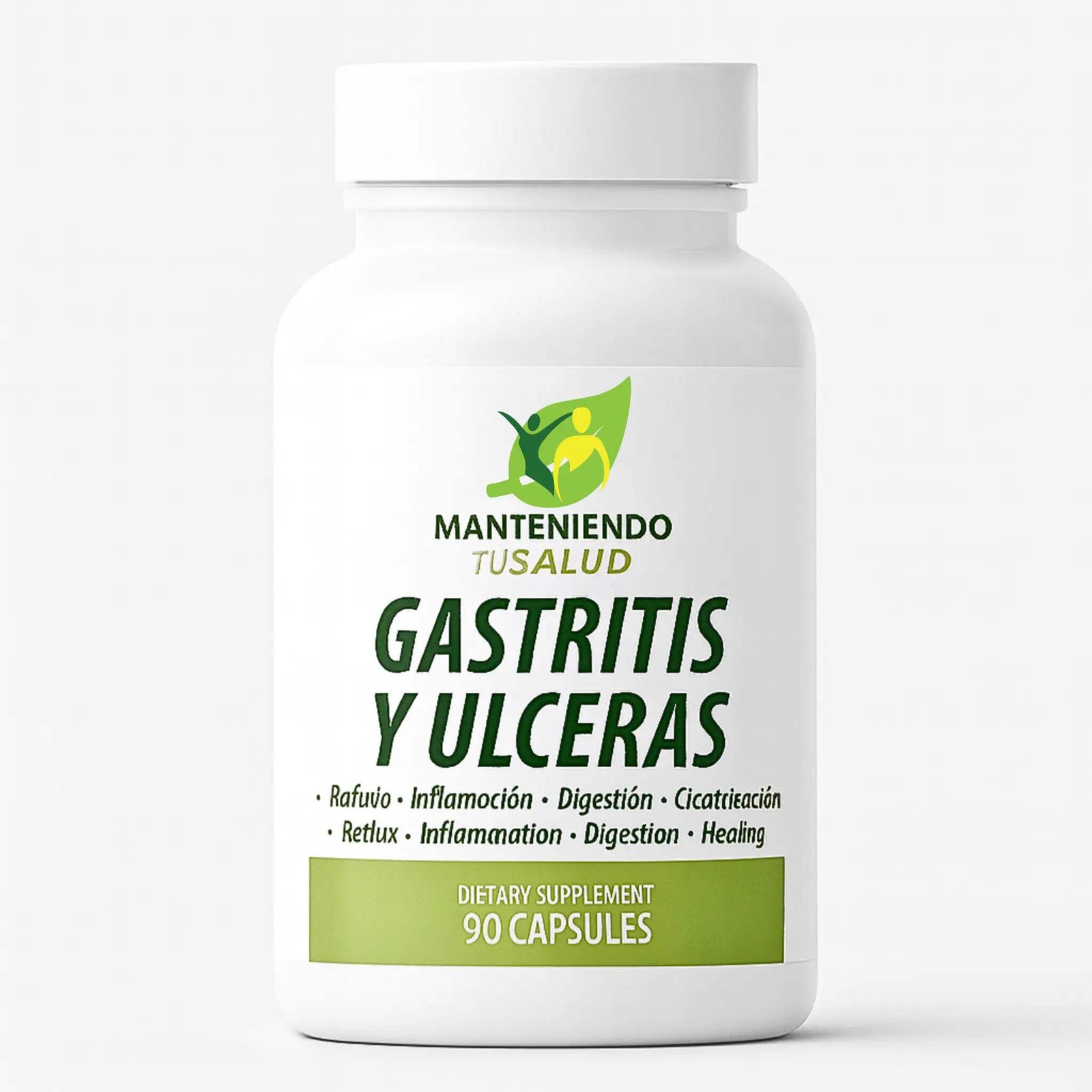 Manteniendo Tu Salud Gastritis y Ulceras, Digest Support, 90 Capsules