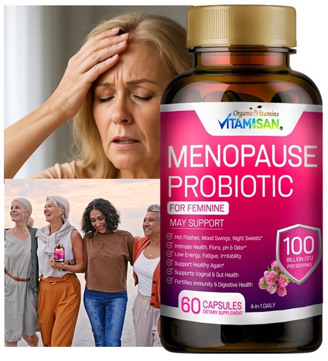 women Candida Cleanse Gut & Colon Support 60 Capsules -probiotic 100 billions
