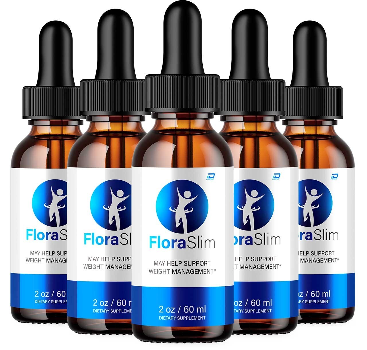 (5 Pack) FloraSlim Metabolism Drops-FloraSlim Metabolic Support Supplement