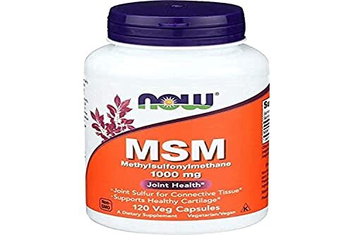 NOW FOODS MSM 1000 mg 120 Veg Capsules
