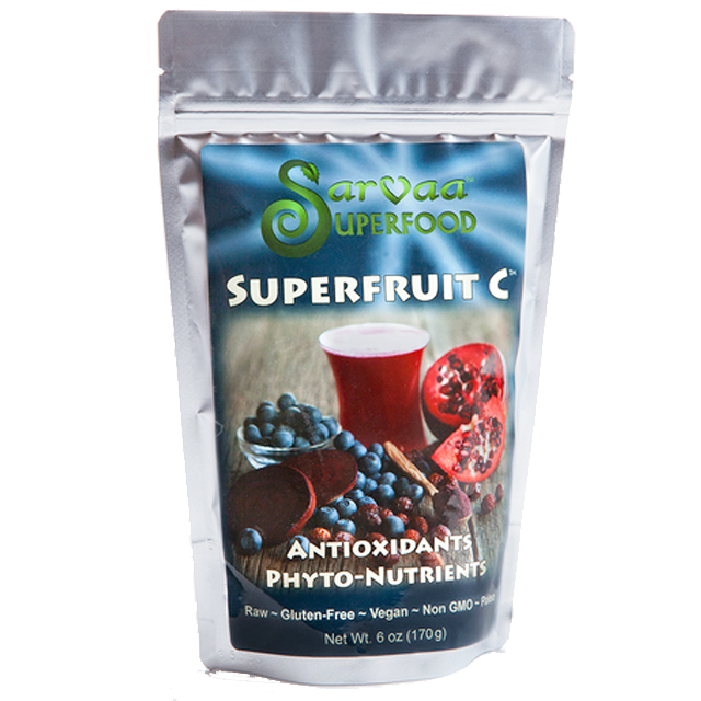 SARVAA SUPERFOOD Superfruit C – Organic Vegan Raw Superfood Powder Vitamin C