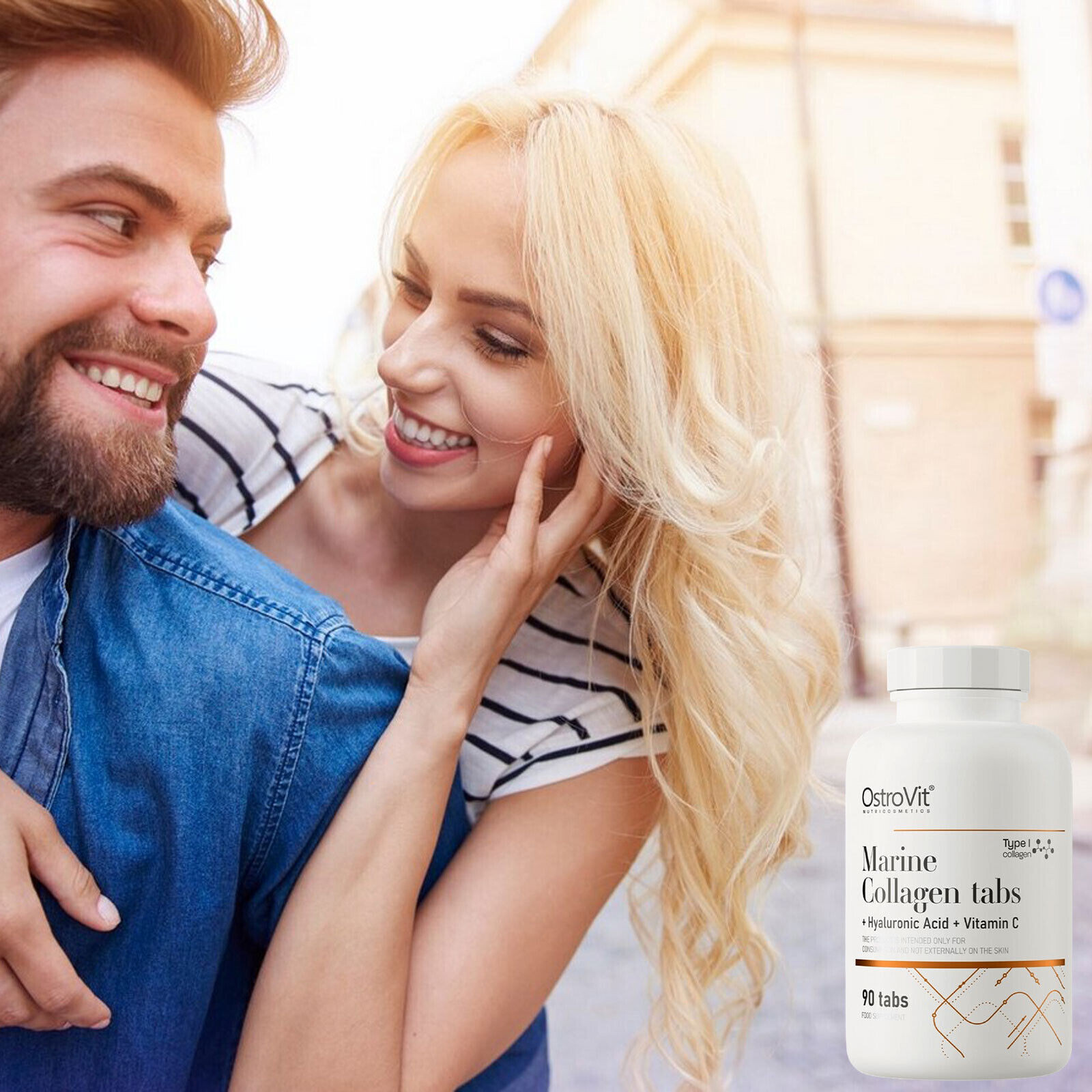 MARINE COLLAGEN – 90-180 Tabs – Collagen, hyaluronic acid support joint function
