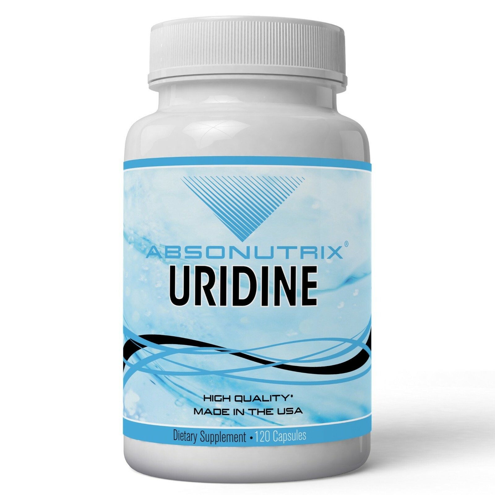 Absonutrix Uridine Monophosphate 120 veg caps 500mg helps support brain health