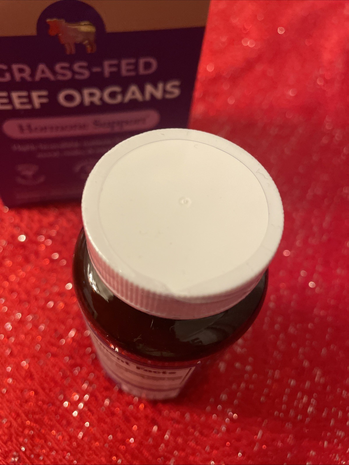 Dr. Stephanie’s Grass Fed Beef Organs Hormone Support 60 Capsules Iron Support