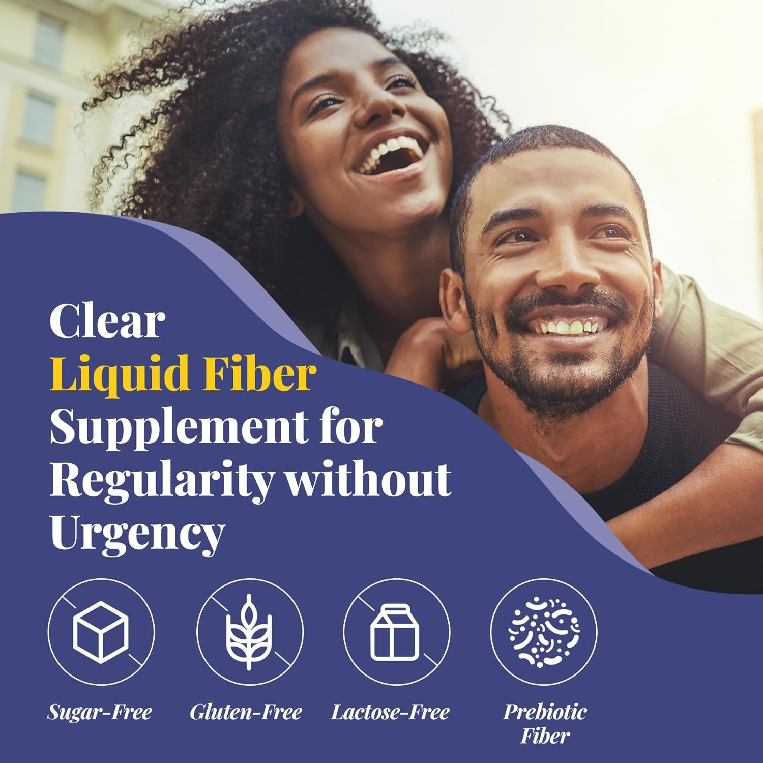Hyfiber Daily Liquid Fiber for Regularity and Soft Stools, 12 Grams Soluble Fibe