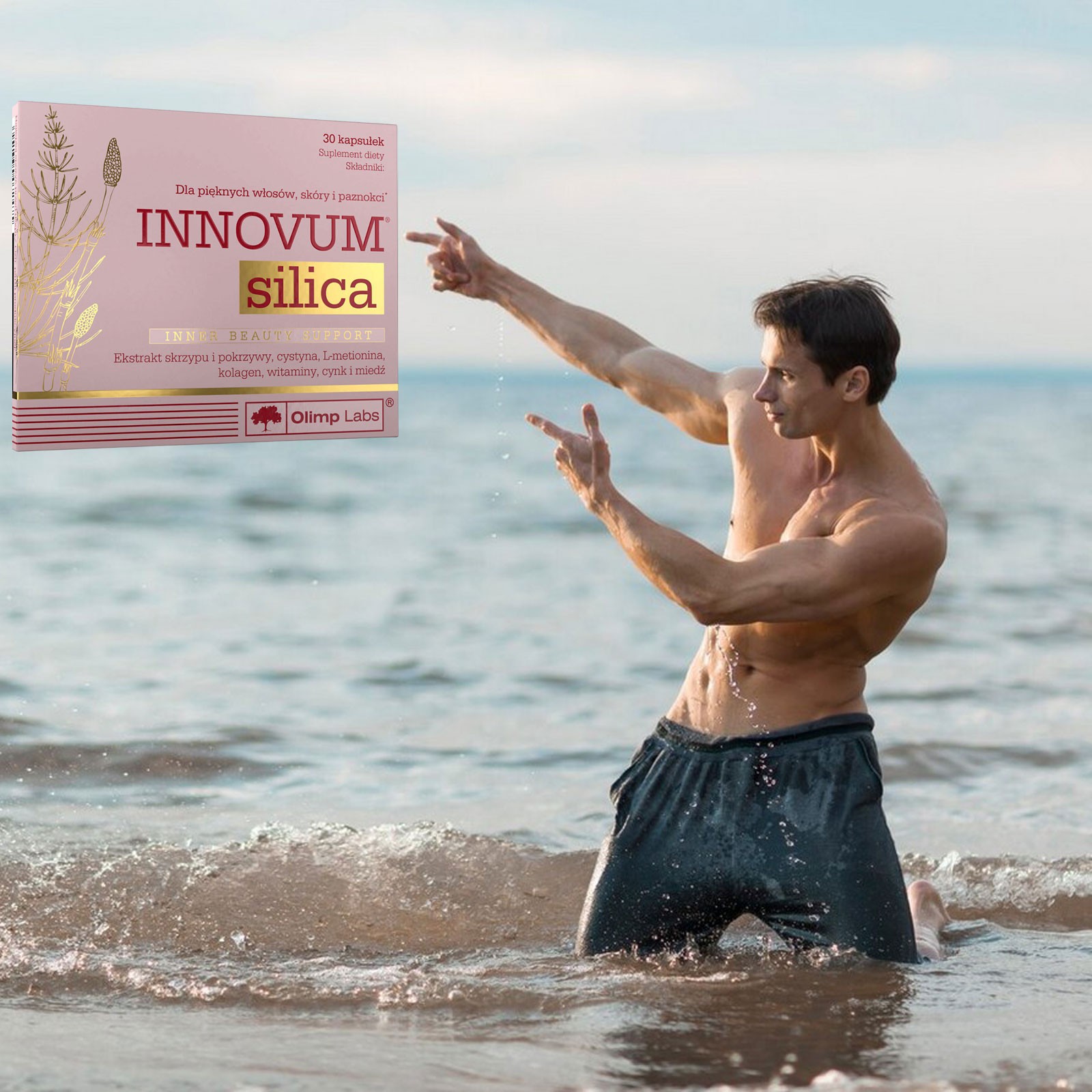 INNOVUM SILICA – 30-300 Capsules – Beautiful Skin, Hair, Nails – Skin Elasticity