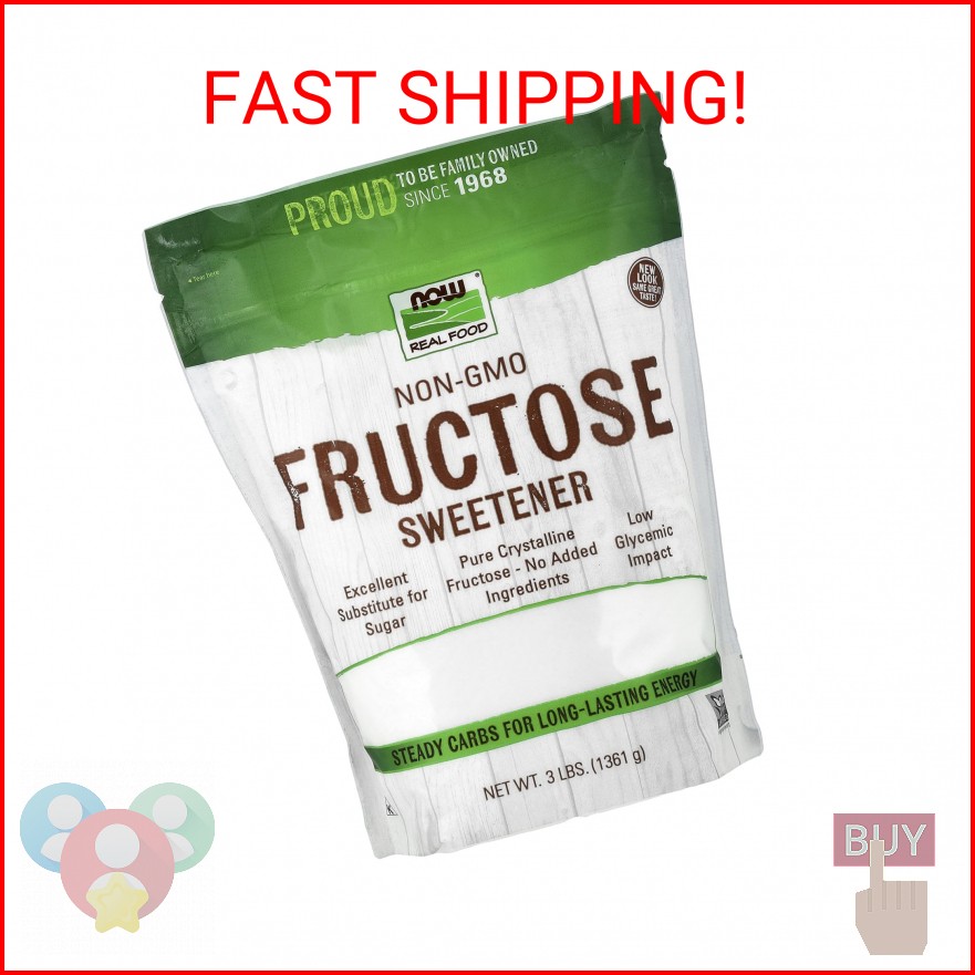 NOW Foods – FRUCTOSE 3 LB