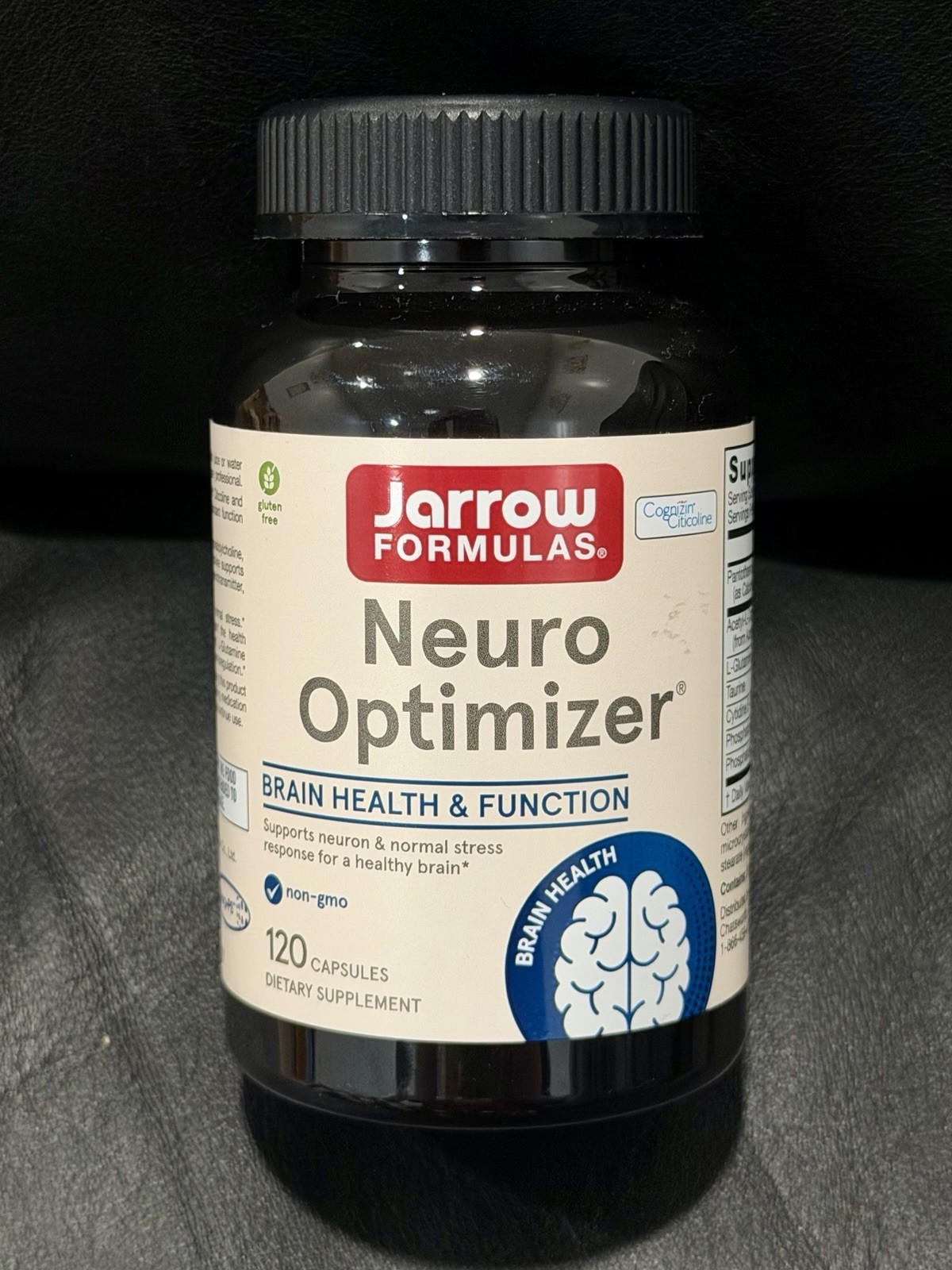 Jarrow Formulas Neuro Optimizer 120 Capsules Brain Health Pantothenic Acid