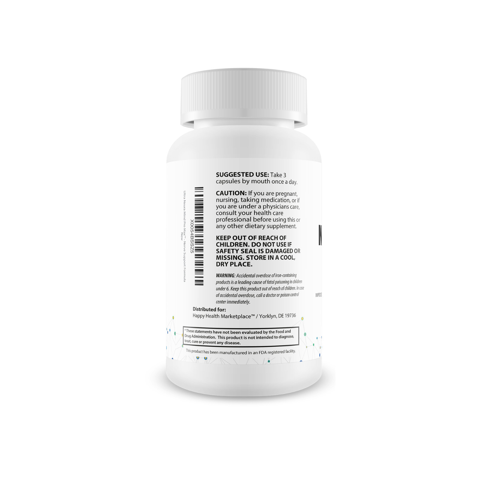 Ultra Neura Mind Pro Max – Extra Strength Brain Booster & Memory Supplement