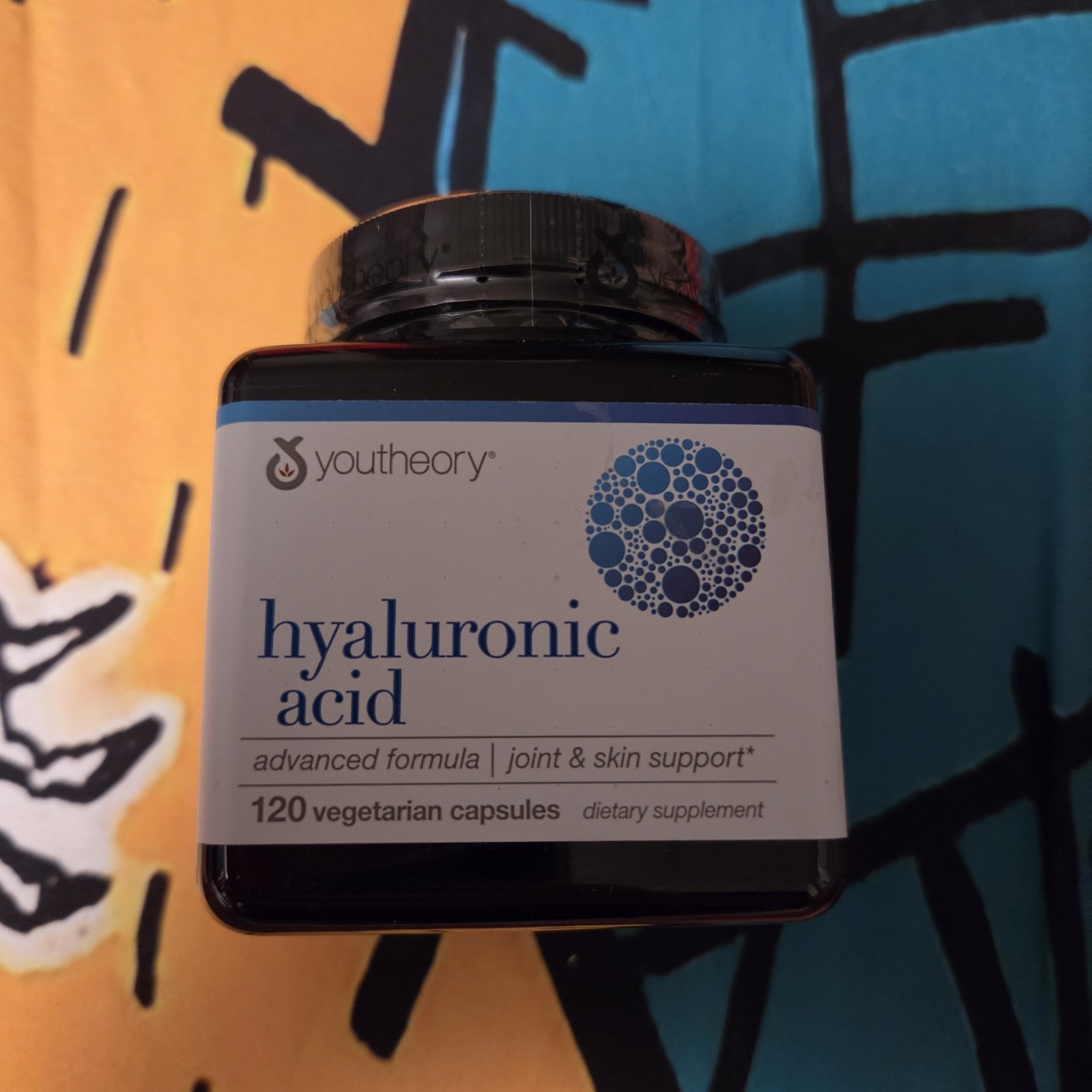 Youtheory Hyaluronic Acid Advanced Formula Joint & Skin 120 Exp 02/27