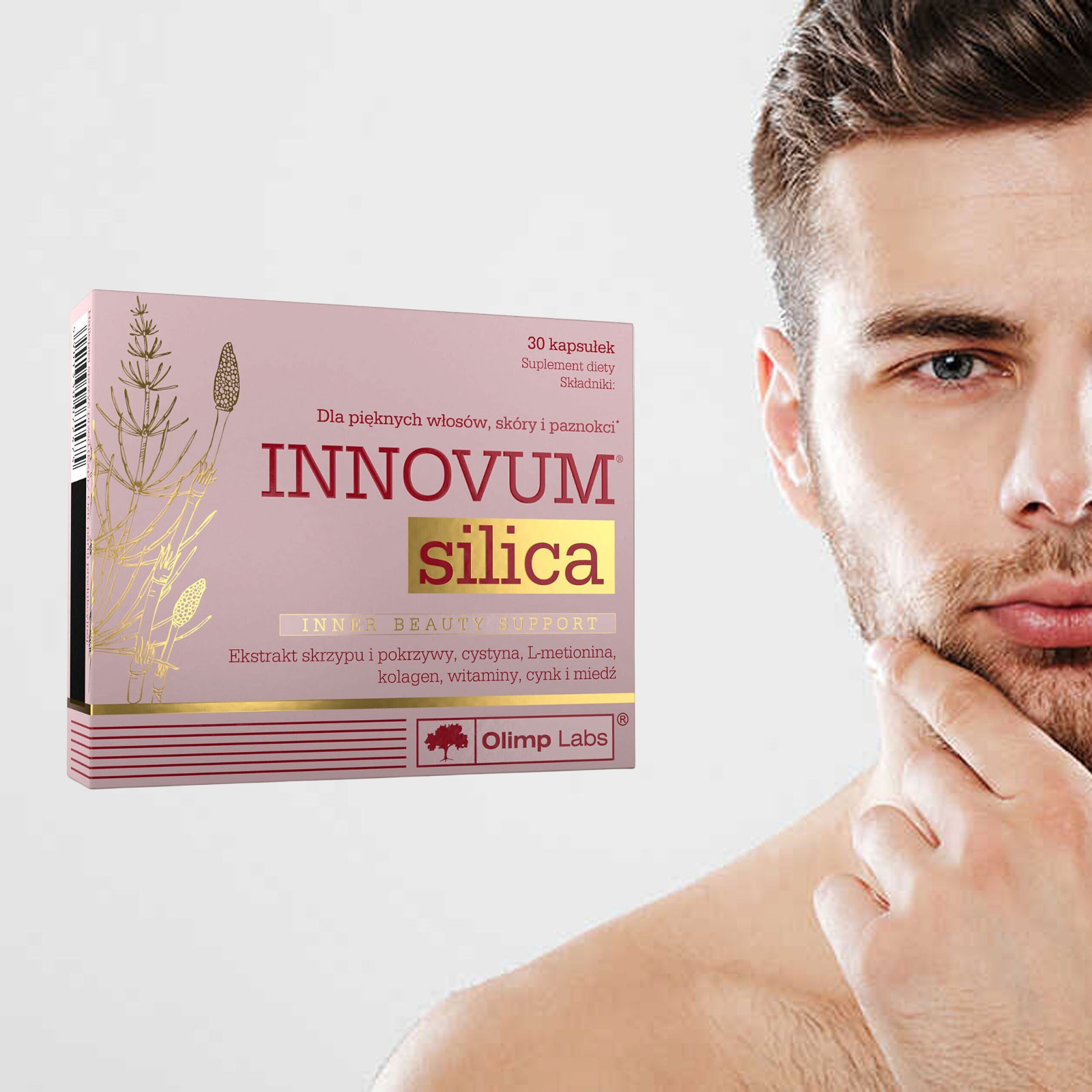INNOVUM SILICA – 30-300 Capsules – Beautiful Skin, Hair, Nails – Skin Elasticity