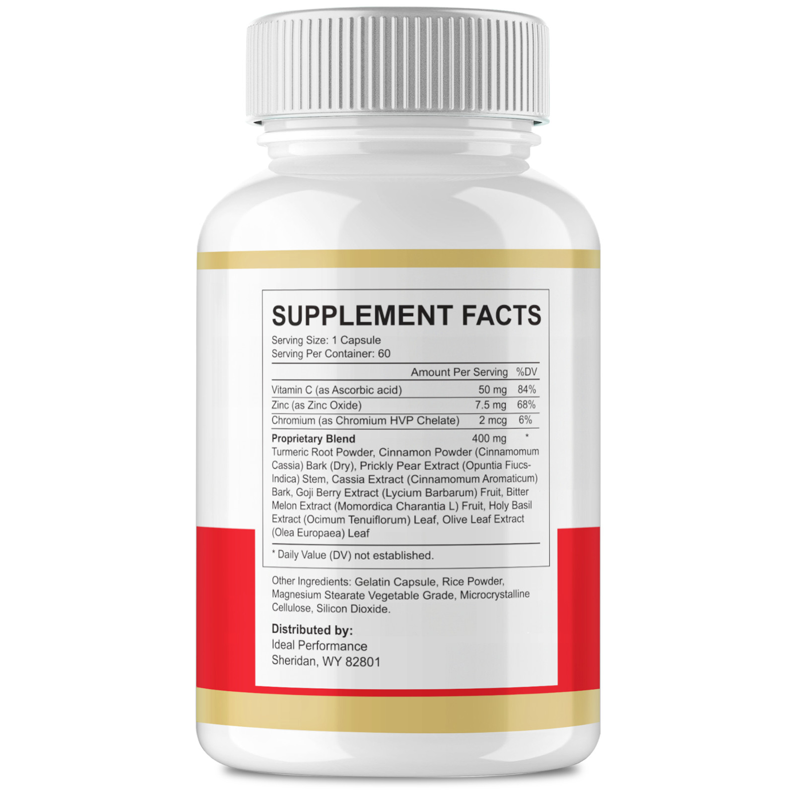 Gluconara Capsules, Official Gluconara Blood Formula Support Supplement (5 Pack)