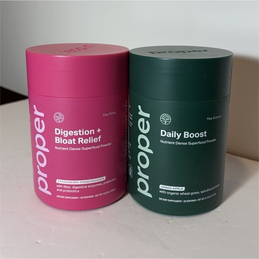 Proper Digestion + Bloat Relief & Daily Boost Superfood Powder Green Apple