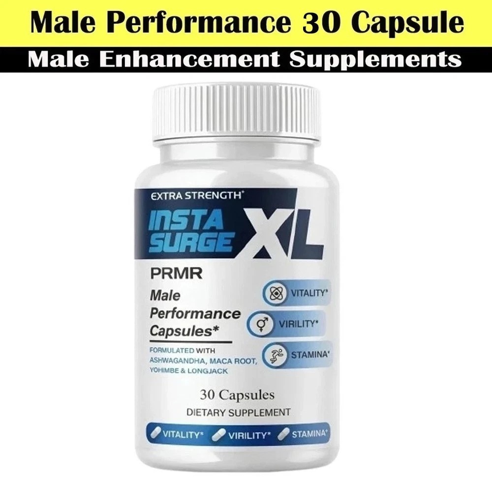 Insta Surge XL Performance, InstaSurgeXL Advanced Formula 30 Capsule X Pack of 5
