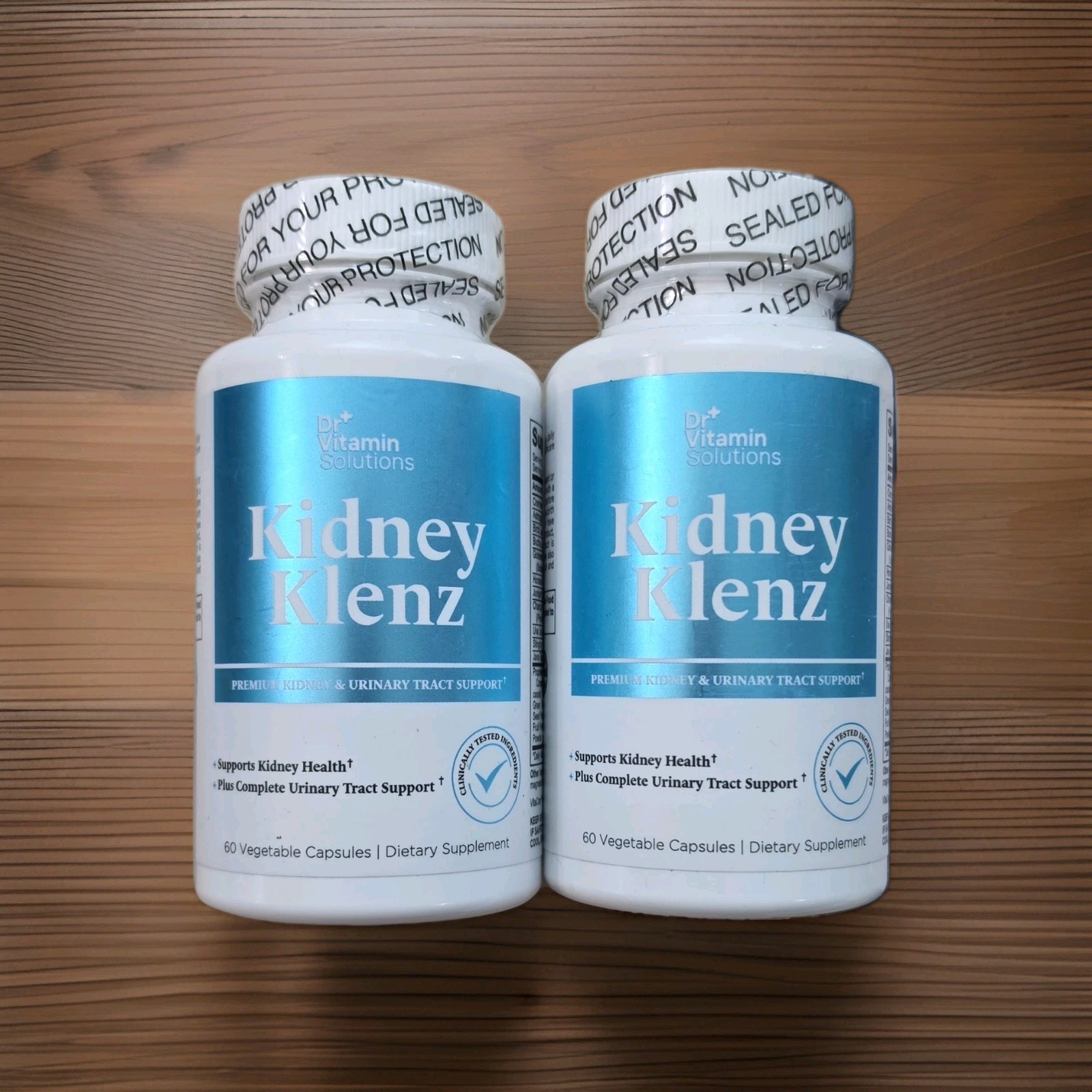 Kidney Klenz Urinary Support 60 Veg Caps x 2 bottles 120 ct Exp 03/2028